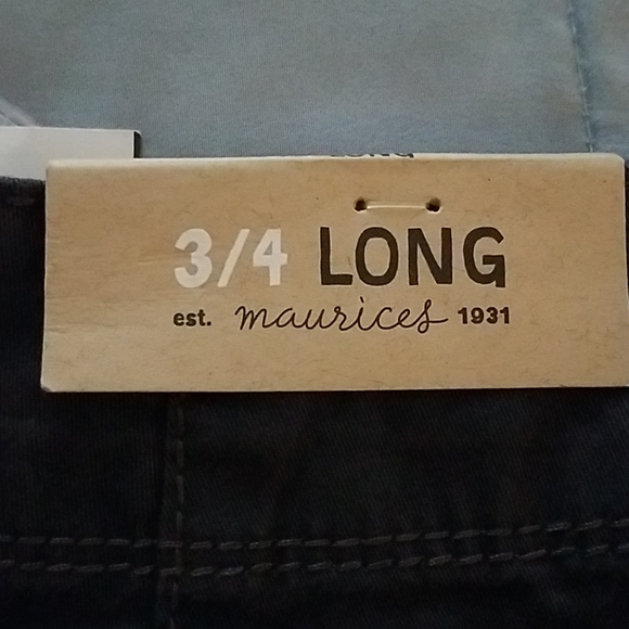 NWTS MAURICE'S CHINOS. SIZE 3/4 LONG - Picture 5 of 5